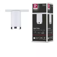 URail Spot on rail Tube Individual spot GU10 max. 10W dimmable 230V - système d'accrochage et décoration - détail 11