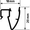 Click Up ECO ceiling rail picture rail pack Newly 11 - Cimaise Tableau 