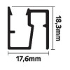 Pack cimaise plafond R40 Newly PREMIUM Newly 2 - Cimaise Tableau 