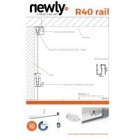 Pack cornice a soffitto R40 PREMIUM 3 - Cornice per quadro 