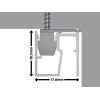 Newly pacchetto di binari per quadri da soffitto PREMIUM R40 Newly 5 - Cimaise Tableau 