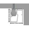 Newly pacchetto di binari per quadri da soffitto PREMIUM R40 Newly 6 - Cimaise Tableau 