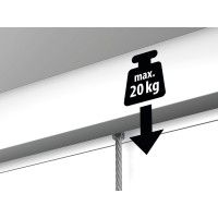 Pacco cornice a soffitto R40 PREMIUM appena installato Newly 11 - Cimaise Tableau 