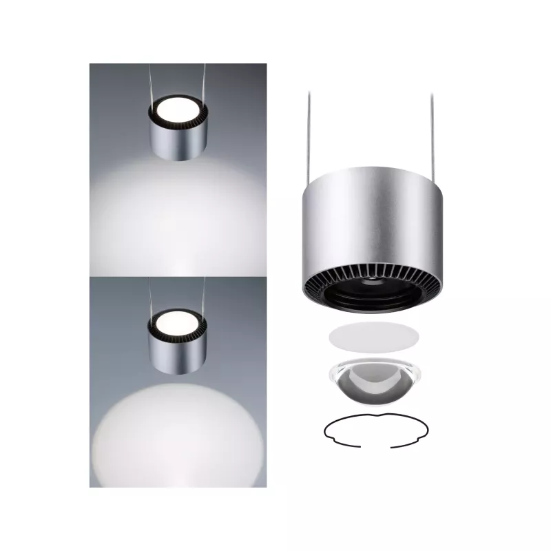 URail Suspension Aldan 930lm / 530lm 8,5W / 4,5W 4000K gradable 230V