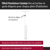 URail Pendant Lamp Catalejo GU10 max. 10W dimmable 230V - système d'accrochage et décoration - détail 5