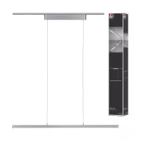 URail Suspensión Lento 1800lm 41W 2700K regulable 230V - système d'accrochage et décoration - détail 10