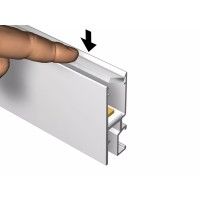 Nouvelle rampe de rail LED R35 + diffuseur 200 cm Newly 3 - Cimaise Tableau 