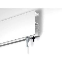 Nouvelle rampe de rail LED R35 + diffuseur 200 cm Newly 8 - Cimaise Tableau 