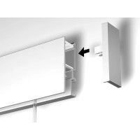 Nouvelle rampe de rail LED R35 + diffuseur 200 cm Newly 9 - Cimaise Tableau 