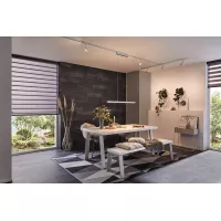 Lámpara colgante URail Smart Home Zigbee 3.0 Lento 3x600lm 3x13.5W Blanco regulable 230V - système d'accrochage et décoration - détail 6