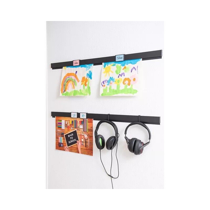 Cornice Inforail per disegni e poster (materiale di fissaggio e tappi inclusi) ARTI TEQ 11 - Cimaise Tableau 