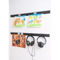 Guardasilla INFORAIL (HARDWARE DE FIJACIÓN Y EXTREMOS DE RAIL INCLUIDOS) ARTI TEQ 11 - Cimaise Tableau 