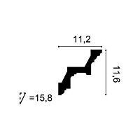 C211 ORAC Corniche Purotouch L200 x H11,6 x L11,2 cm ORAC DECOR 1 - Cimaise Tableau 