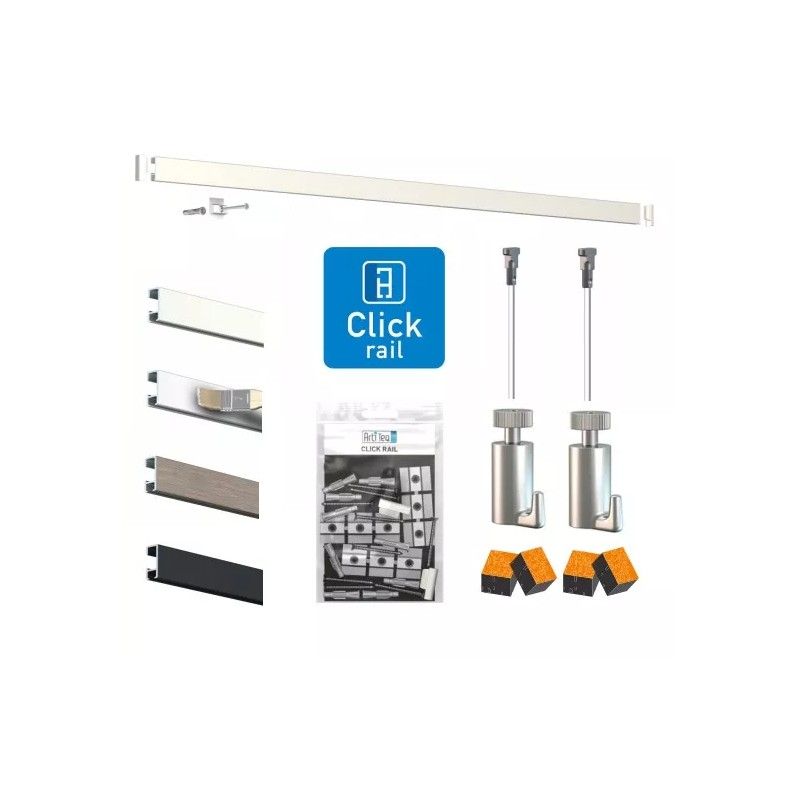 Click Rail Artiteq Pack PREMIUM Cimaise Tableau 1 - Cimaise Tableau 