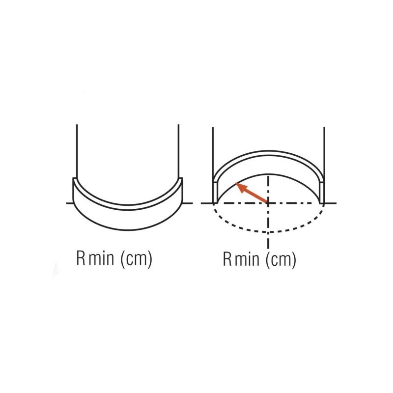 C213F ORAC Flexible connector Flex L200 x H8 x L8 cm ORAC DECOR 3 - Cimaise Tableau 