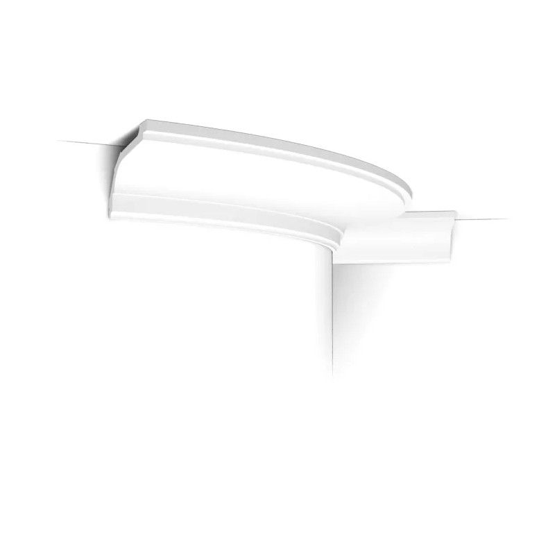 C220F ORAC Corniche flexible Flex L200 x H7,6 x L11,6 cm ORAC DECOR 1 - Cimaise Tableau 