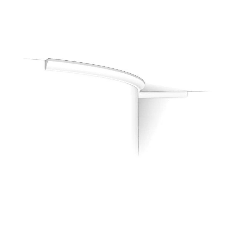 C250F ORAC Flexibles Gesims Flex L200 x H1,6 x B1,6 cm ORAC DECOR 1 - Cimaise Tableau 