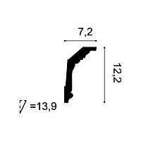 C304 ORAC Corniche Purotouch L200 x H12.2 x L7.2 cm ORAC DECOR 2 - Cimaise Tableau 