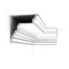 C307 ORAC Cornice Purotouch L200 x H19,5 x L19,5 cm C307 ORAC Cornice Purotouch L200 x A19,5 x P19,5 cm ORAC DECOR 2 - Cimaise T