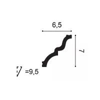 C325 ORAC Corniche Purotouch L200 x H7 x L6,5 cm ORAC DECOR 2 - Cimaise Tableau 