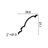 C336 ORAC Corniche Purotouch L200 x H27.1 x L26.6 cm ORAC DECOR 2 - Cimaise Tableau 
