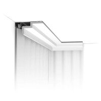 C390 ORAC Corniche Purotouch L200 x H6 x L10 cm ORAC DECOR 3 - Cimaise Tableau