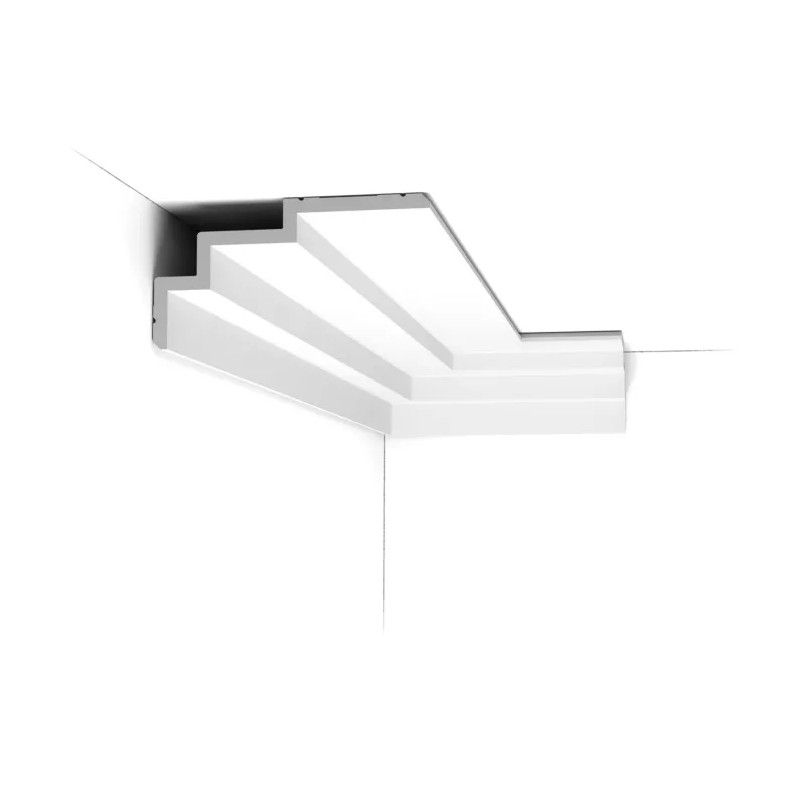 C392 ORAC Corniche Purotouch L200 x H19 x L10 cm ORAC DECOR 1 - Cimaise Tableau