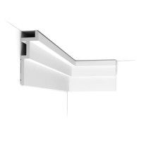 C396 ORAC Gesims Purotouch L200 x H18,5 x B6,1 cm ORAC DECOR 1 - Cimaise Tableau
