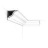 CB503N ORAC Cornice non primer Durofoam L200 x H8,2 x L9,2 cm ORAC DECOR 1 - Cimaise Tableau 