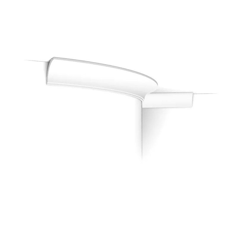 CX109F ORAC Durofoam flexible cornice L200 x H4,4 x L4,4 cm ORAC DECOR 1 - Cimaise Tableau 