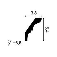 CX112 ORAC Durofoam Gesims L200 x H5,4 x B3,8 cm ORAC DECOR 2 - Cimaise Tableau 