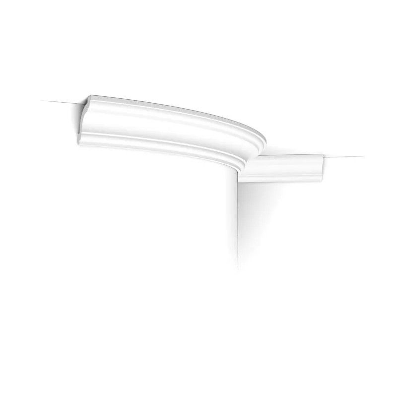 CX124F ORAC Durofoam flexible Cornice L200 x H4,9 x L4,9 cm ORAC DECOR 1 - Cimaise Tableau