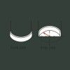 CX190F ORAC Durofoam flexible cornice L200 x H2 x L3 cm ORAC DECOR 3 - Cimaise Tableau 