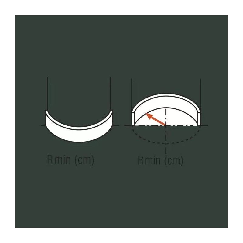 CX190F ORAC Cornice flexible Durofoam L200 x H2 x L3 cm ORAC DECOR 3 - Cimaise Tableau 