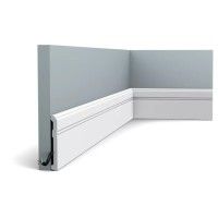 SX105 ORAC Battiscopa Duropolymer L200 x H11 x P1,3 cm ORAC DECOR 3 - Cimaise Tableau 