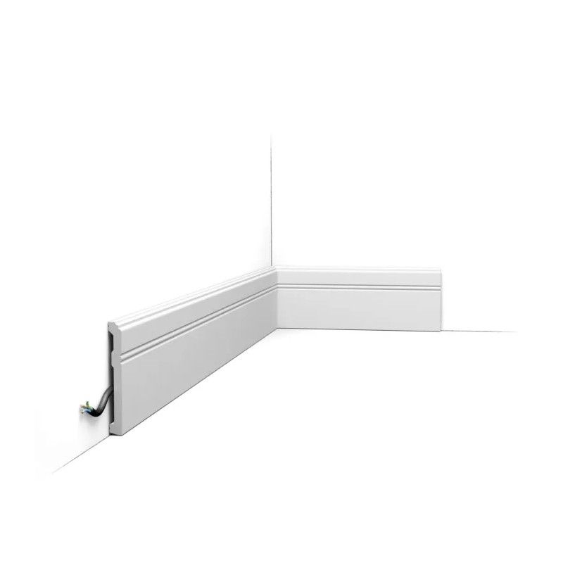 SX105 ORAC Plinthe Duropolymer L200 x H11 x L1,3 cm ORAC DECOR 1 - Cimaise Tableau