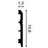 SX105F ORAC Flexibler Sockel Flex L200 x H11 x L1,3 cm ORAC DECOR 2 - Cimaise Tableau 