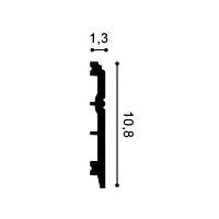 SX105F ORAC Plinthe flexible Flex L200 x H11 x L1,3 cm ORAC DECOR 2 - Cimaise Tableau