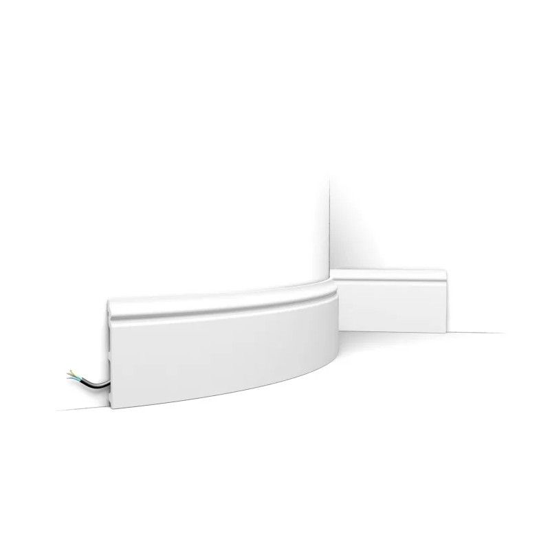 SX118F ORAC Battiscopa flessibile Flex L200 x H13,8 x L1,8 cm ORAC DECOR 1 - Cornice per quadri