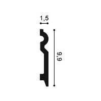 SX137F ORAC Flexible Plinth Flex L200 x H9.9 x L1.5 cm ORAC DECOR 2 - Cimaise Tableau 