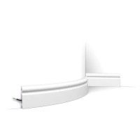 SX137F ORAC Battiscopa flessibile Flex L200 x H9,9 x L1,5 cm ORAC DECOR 1 - Cornice per quadri