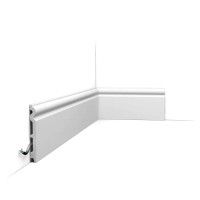 SX138 ORAC Battiscopa Duropolymer L200 x H13,8 x P1,5 cm ORAC DECOR 1 - Cimaise Tableau 