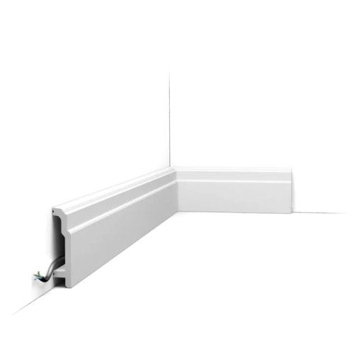 SX155 ORAC Battiscopa Duropolymer L200 x H10,8 x P2,5 cm ORAC DECOR 1 - Cimaise Tableau 