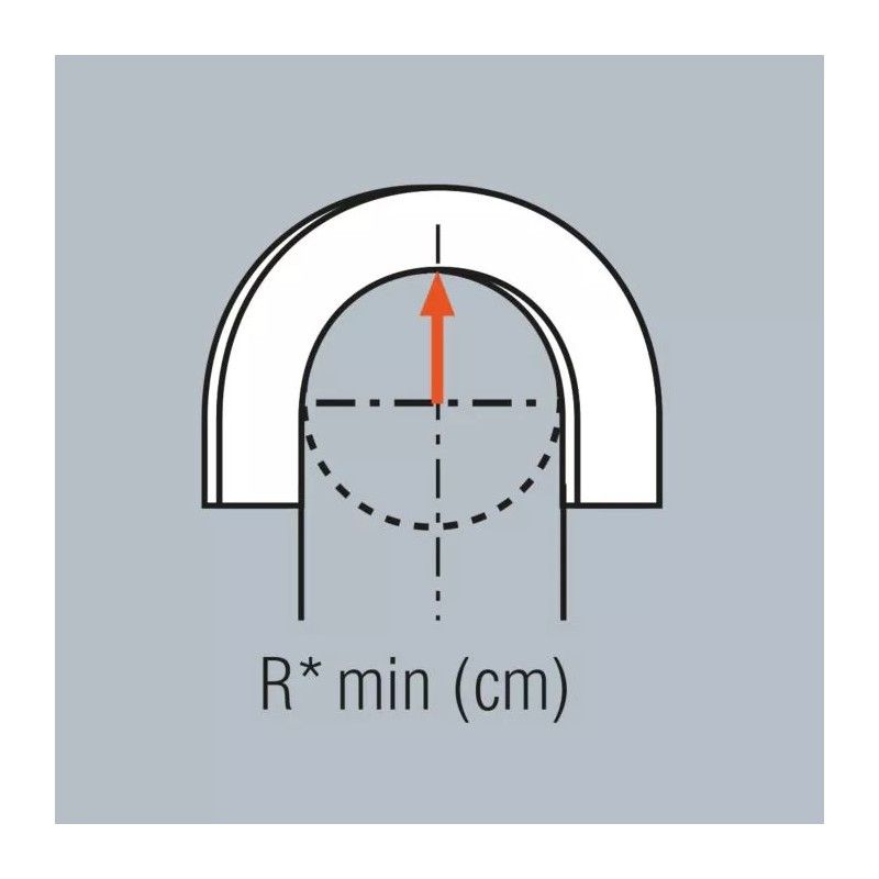 SX157F ORAC Battiscopa Flessibile Flex L200 x H6,6 x L1,3 cm ORAC DECOR 5 - Cornice per Quadri