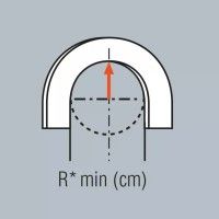 SX157F ORAC Battiscopa Flessibile Flex L200 x H6,6 x L1,3 cm ORAC DECOR 5 - Cornice per Quadri