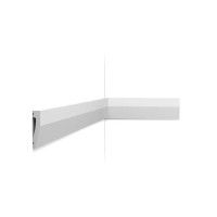 Zócalo de duropolímero ORAC SX159 L200 x H6 x W1,2 cm ORAC DECOR 3 - Cimaise Tableau