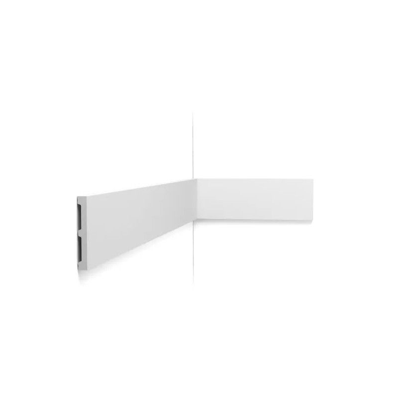 SX163 ORAC Battiscopa Duropolymer L200 x H10,1 x P1,3 cm ORAC DECOR 3 - Cornice per Quadro