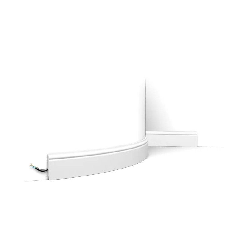 SX165F ORAC Battiscopa flessibile Flex L200 x H6,9 x L1,1 cm ORAC DECOR 1 - Cornice per quadri