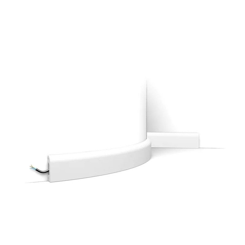 SX182F ORAC Plinthe Flexible Flex L200 x H5 x L1,3 cm ORAC DECOR 1 - Cimaise Tableau