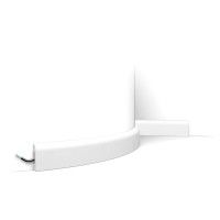 SX182F ORAC Battiscopa Flessibile Flex L200 x H5 x L1,3 cm ORAC DECOR 1 - Cornice Quadro